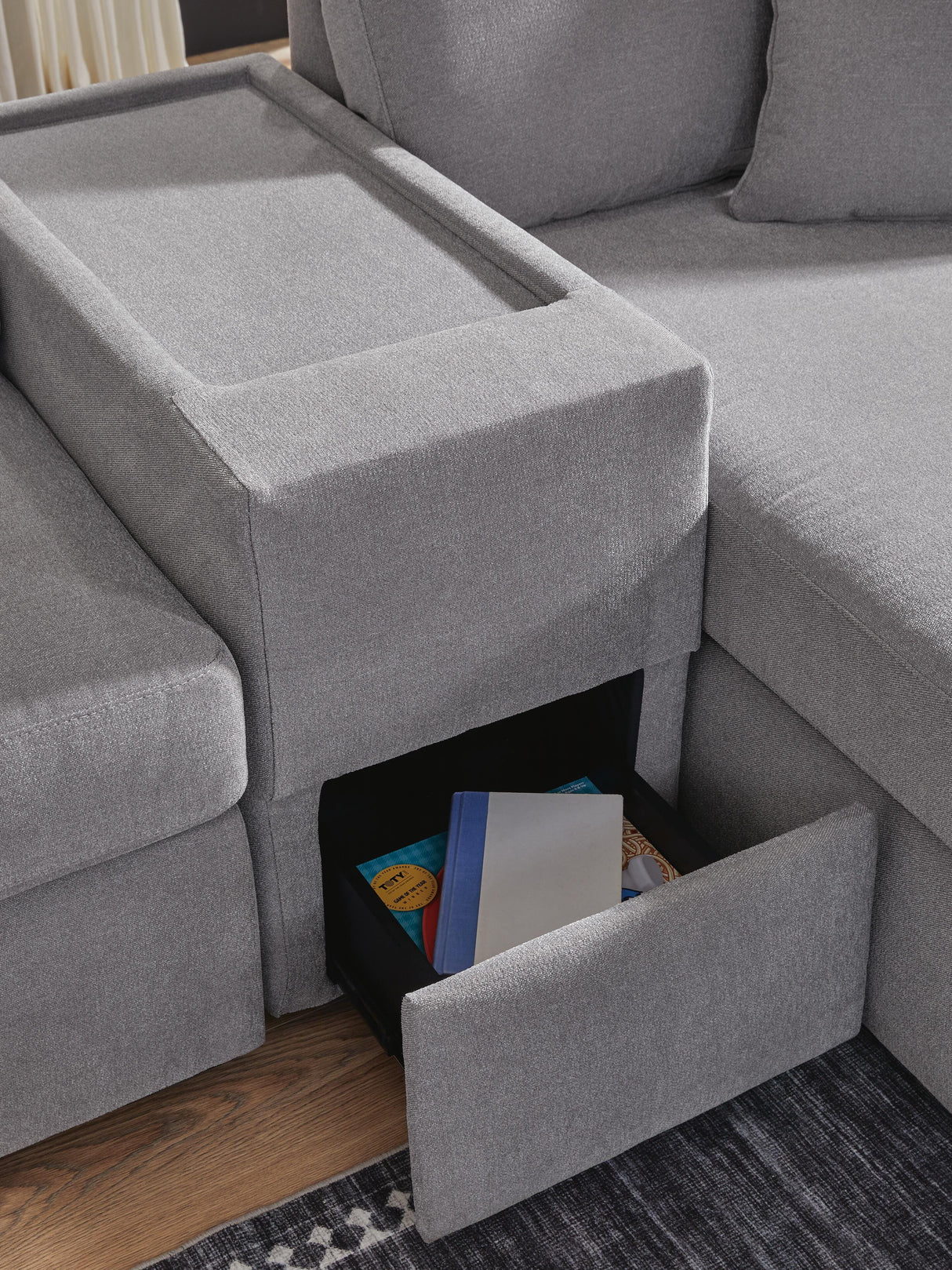 Modmax Granite 6-Piece Sectional from Ashley Furniture - Luna Furniture