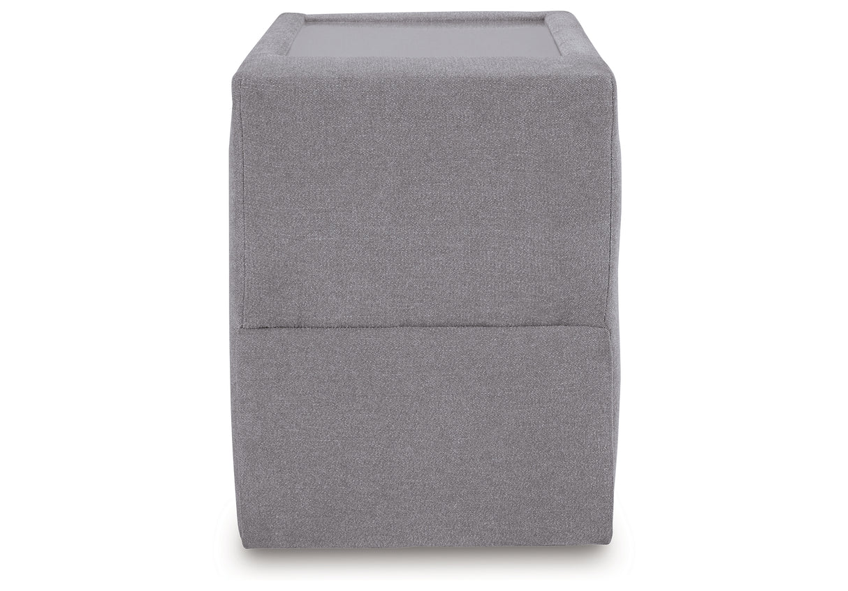 Modmax Granite Console with Storage from Ashley Furniture - Luna Furniture