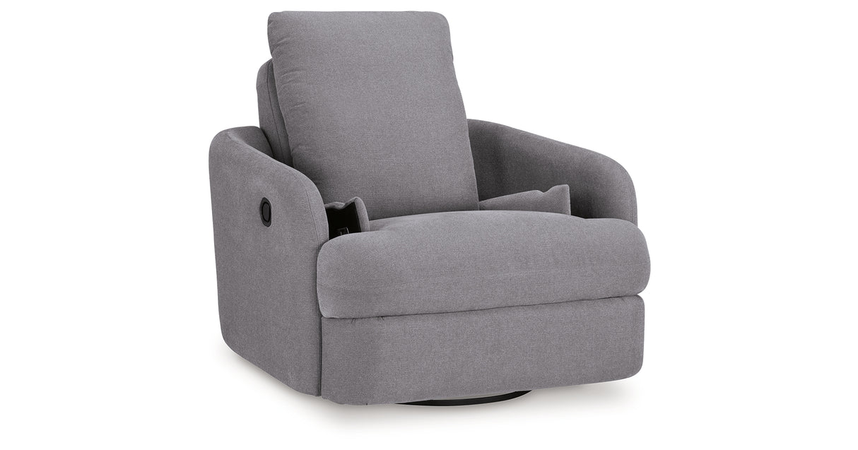 Modmax Granite 3-Piece Sectional Sofa, 2-Piece Sectional Loveseat and Swivel Glider Recliner from Ashley - Luna Furniture
