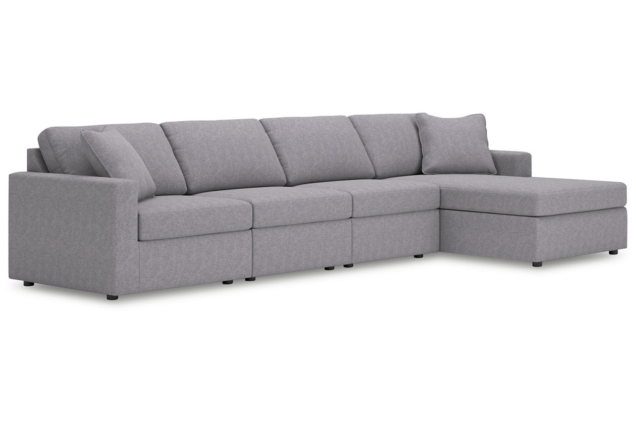 Modmax Granite 4-Piece Sectional with Chaise from Ashley - Luna Furniture