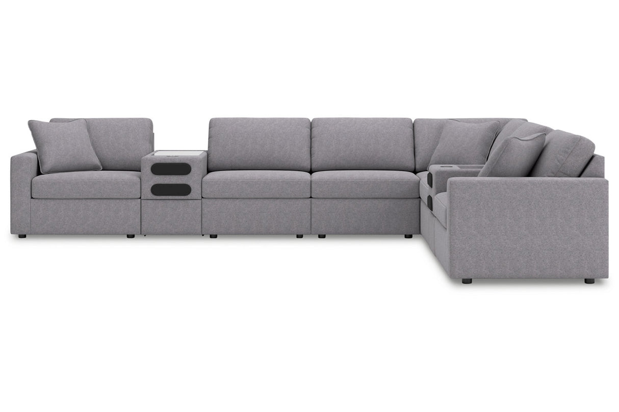 Modmax Granite 8-Piece Sectional from Ashley - Luna Furniture