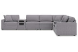 Modmax Granite 8-Piece Sectional from Ashley - Luna Furniture