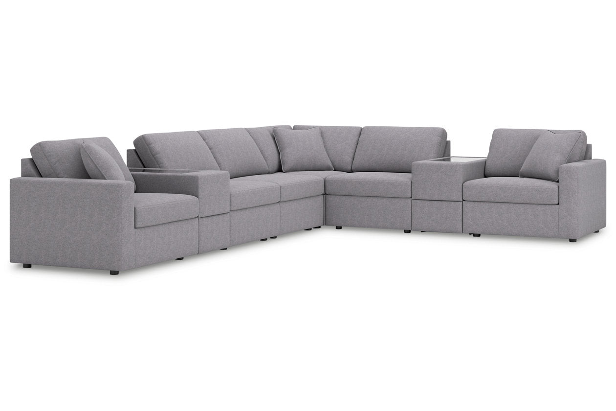 Modmax Granite 8-Piece Sectional from Ashley - Luna Furniture