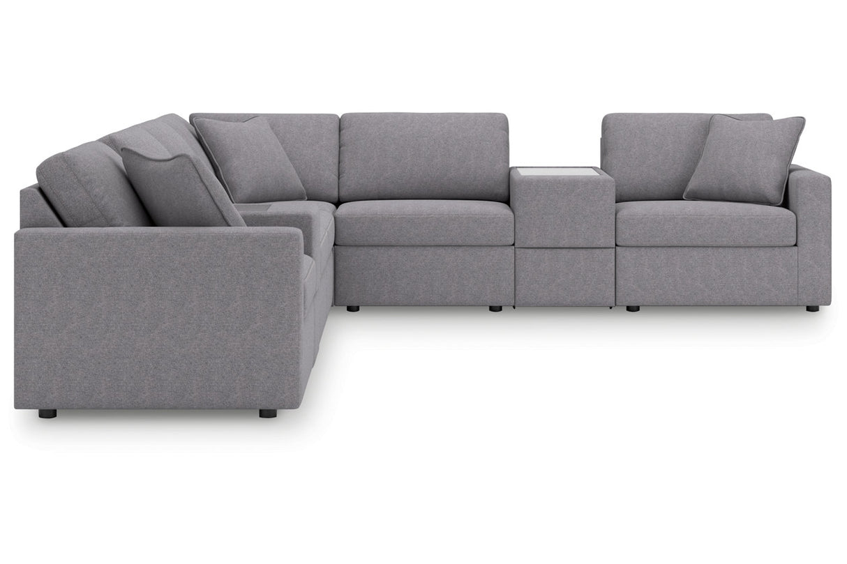 Modmax Granite 8-Piece Sectional from Ashley - Luna Furniture