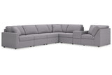 Modmax Granite 7-Piece Sectional from Ashley - Luna Furniture