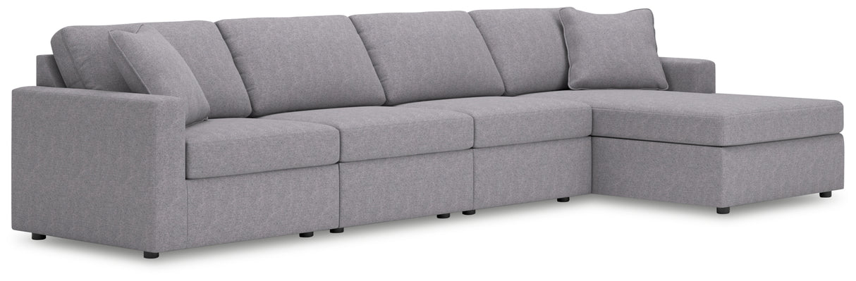 Modmax Granite 4-Piece Sectional with Chaise from Ashley - Luna Furniture