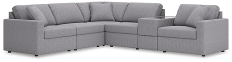Modmax Granite 6-Piece Sectional from Ashley Furniture - Luna Furniture