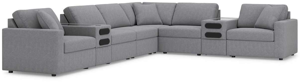 Modmax Granite 8-Piece Sectional from Ashley Furniture - Luna Furniture
