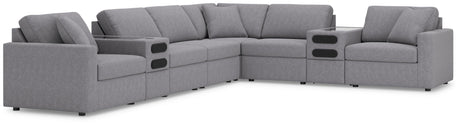 Modmax Granite 8-Piece Sectional from Ashley Furniture - Luna Furniture