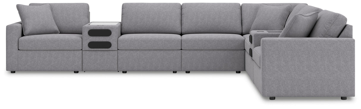 Modmax Granite 8-Piece Sectional from Ashley Furniture - Luna Furniture