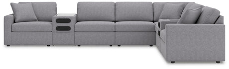 Modmax Granite 8-Piece Sectional from Ashley Furniture - Luna Furniture