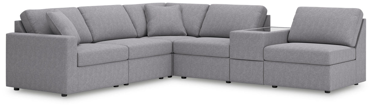 Modmax Granite 6-Piece Sectional from Ashley Furniture - Luna Furniture