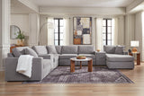 Modmax Granite 8-Piece Sectional with Chaise from Ashley - Luna Furniture