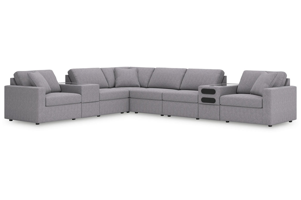 Modmax Granite 8-Piece Sectional from Ashley - Luna Furniture