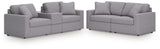 Modmax Granite 3-Piece Sectional Sofa and 2-Piece Sectional Loveseat from Ashley - Luna Furniture
