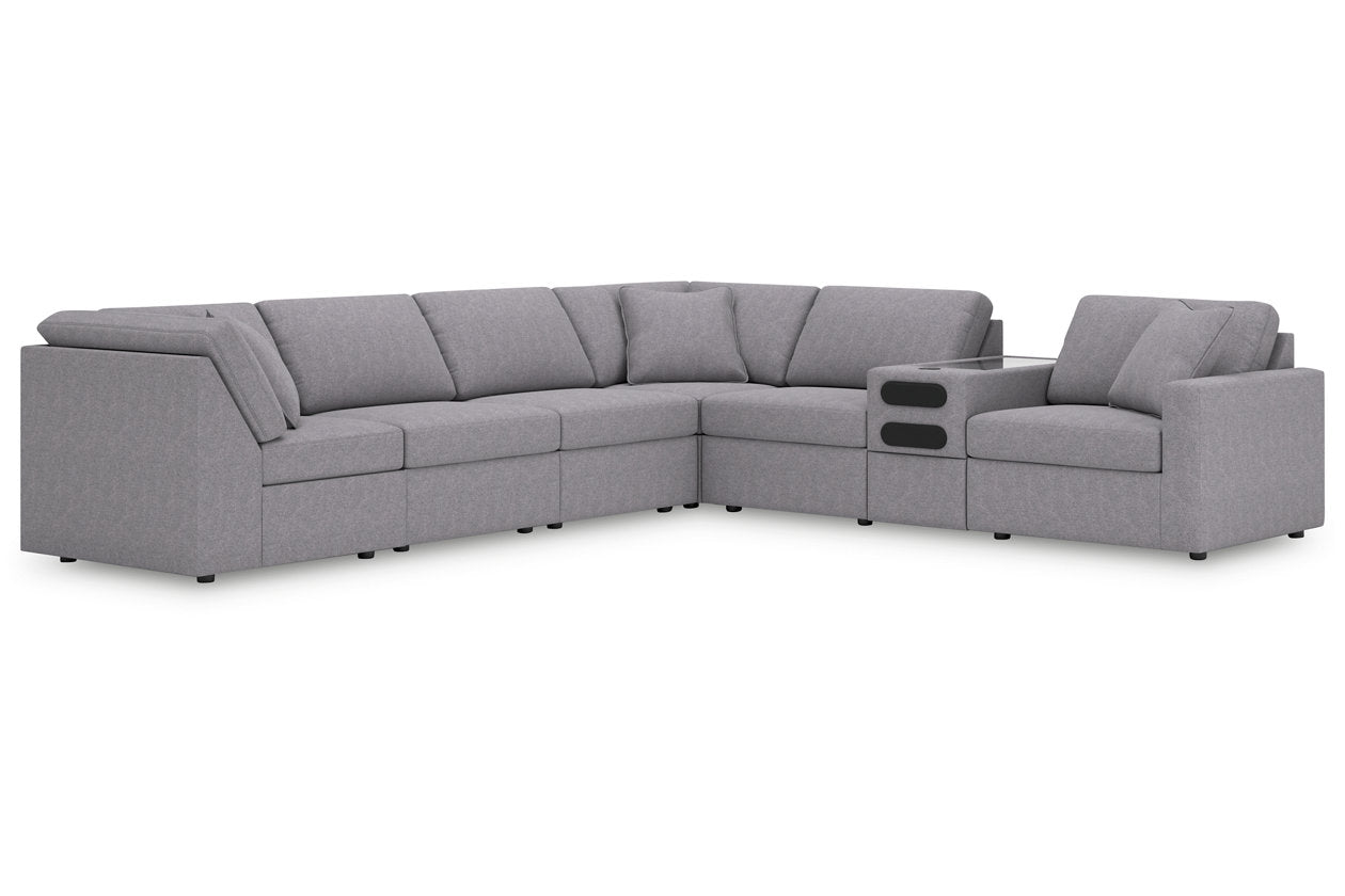 Modmax Granite 7-Piece Sectional from Ashley - Luna Furniture