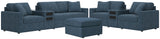 Modmax 4-Piece Sectional Sofa, 3-Piece Sectional Loveseat and Ottoman from Ashley - Luna Furniture