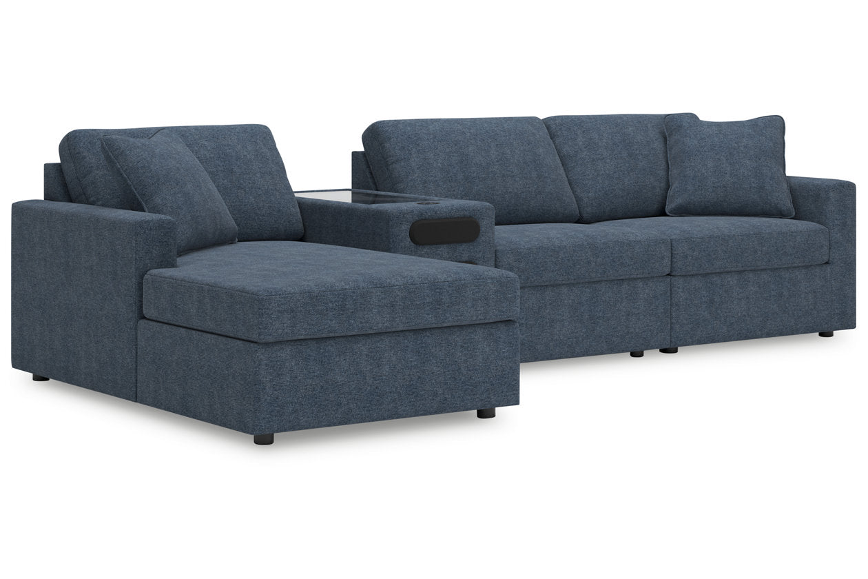 Modmax Ink 4-Piece Sectional with Chaise from Ashley - Luna Furniture