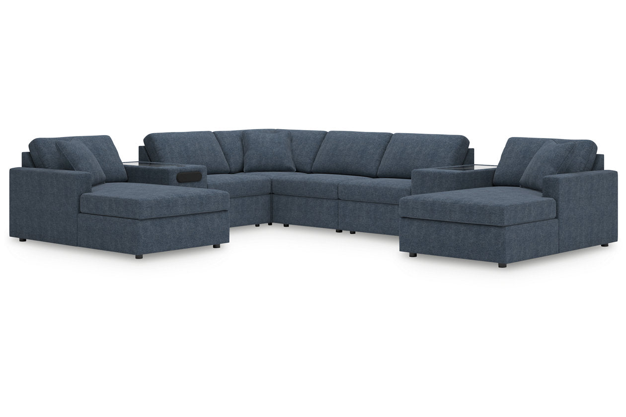 Modmax Ink 8-Piece Sectional with Chaise from Ashley - Luna Furniture