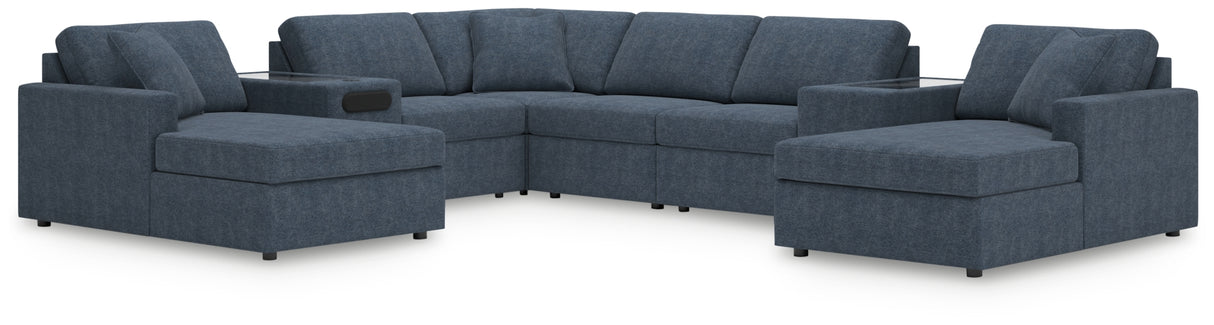 Modmax Ink 8-Piece Sectional with Chaise from Ashley - Luna Furniture