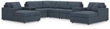 Modmax Ink 8-Piece Sectional with Chaise from Ashley - Luna Furniture