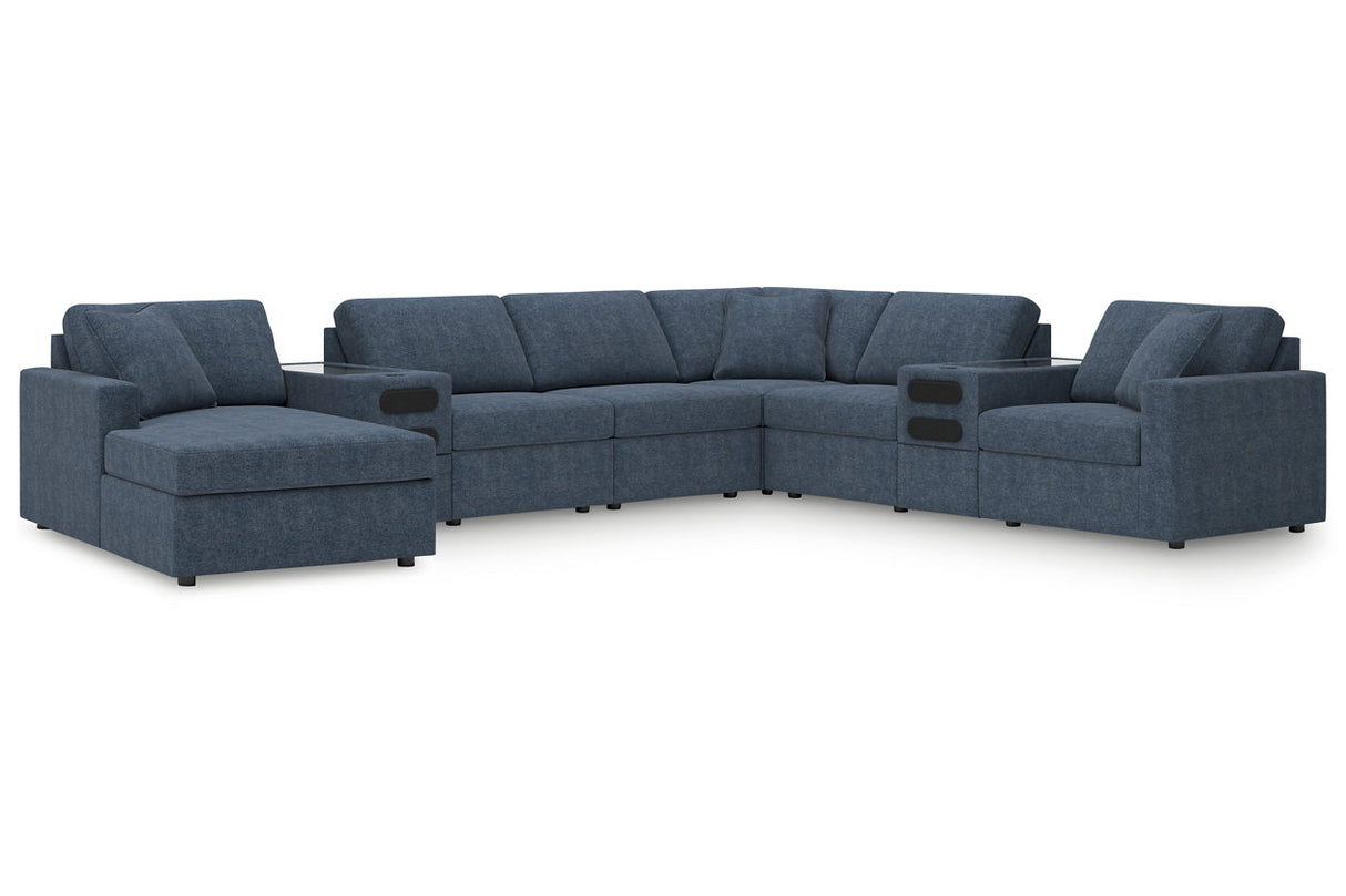 Modmax Ink 8-Piece Sectional with Audio System and Chaise from Ashley - Luna Furniture