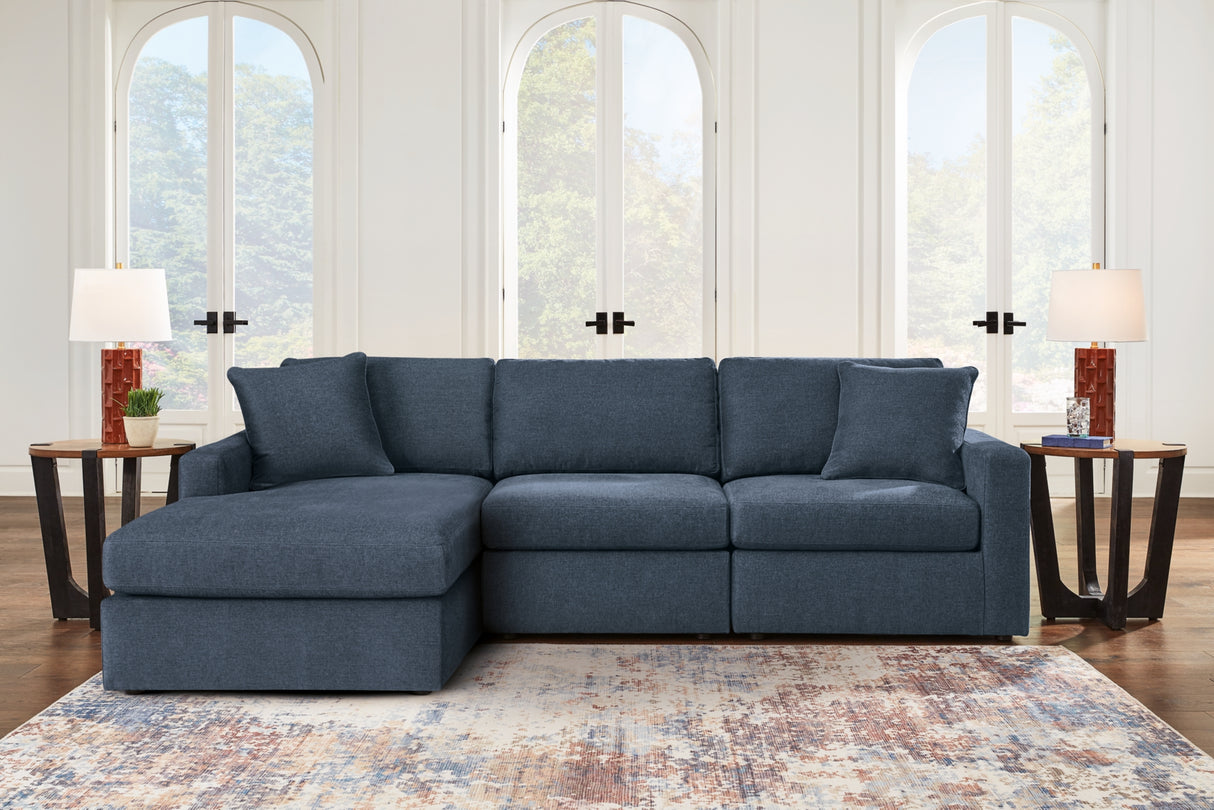 Modmax Ink 3-Piece Sectional with Chaise from Ashley Furniture - Luna Furniture