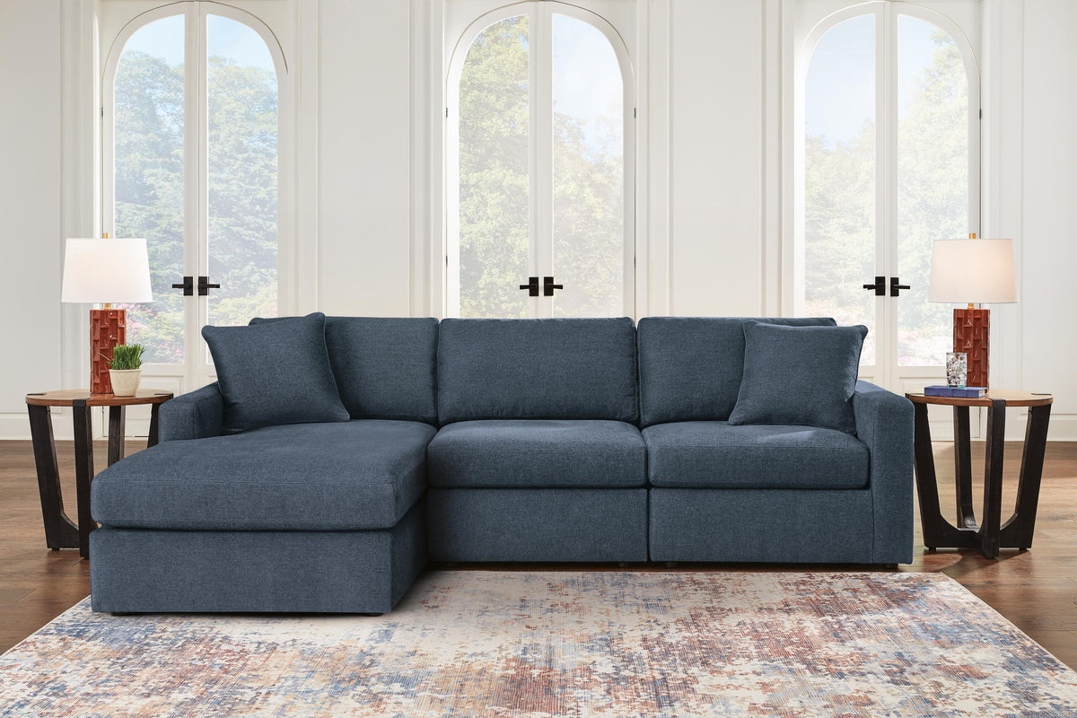 Modmax Ink 3-Piece Sectional with LAF Storage Chaise from Ashley - Luna Furniture