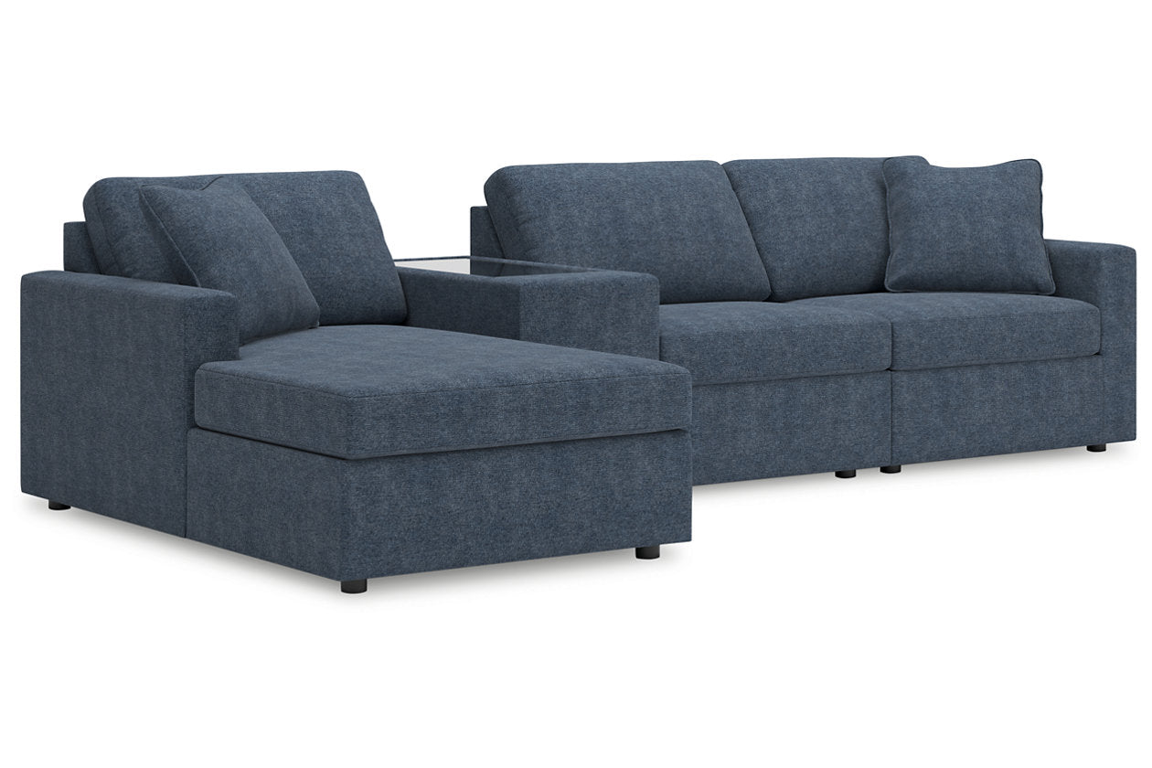 Modmax Ink 4-Piece Sectional with Chaise from Ashley - Luna Furniture