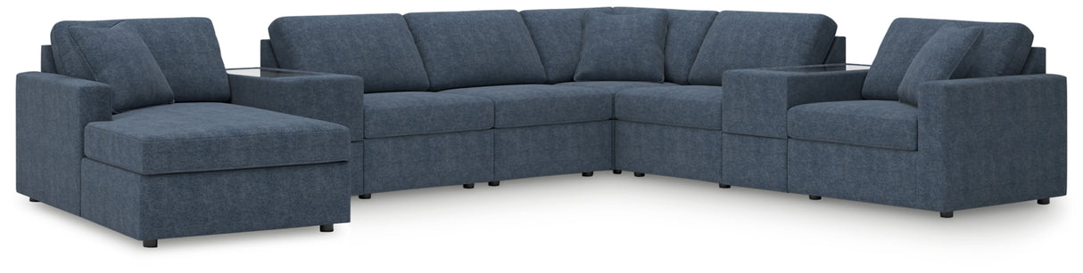 Modmax Ink 8-Piece Sectional with Chaise from Ashley - Luna Furniture