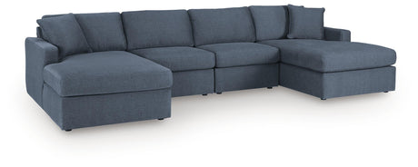 Modmax Ink 4-Piece Double Storage Chaise Sectional from Ashley - Luna Furniture