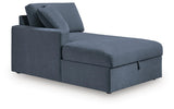 Modmax Ink Left-Arm Facing Corner Chaise with Storage from Ashley - Luna Furniture