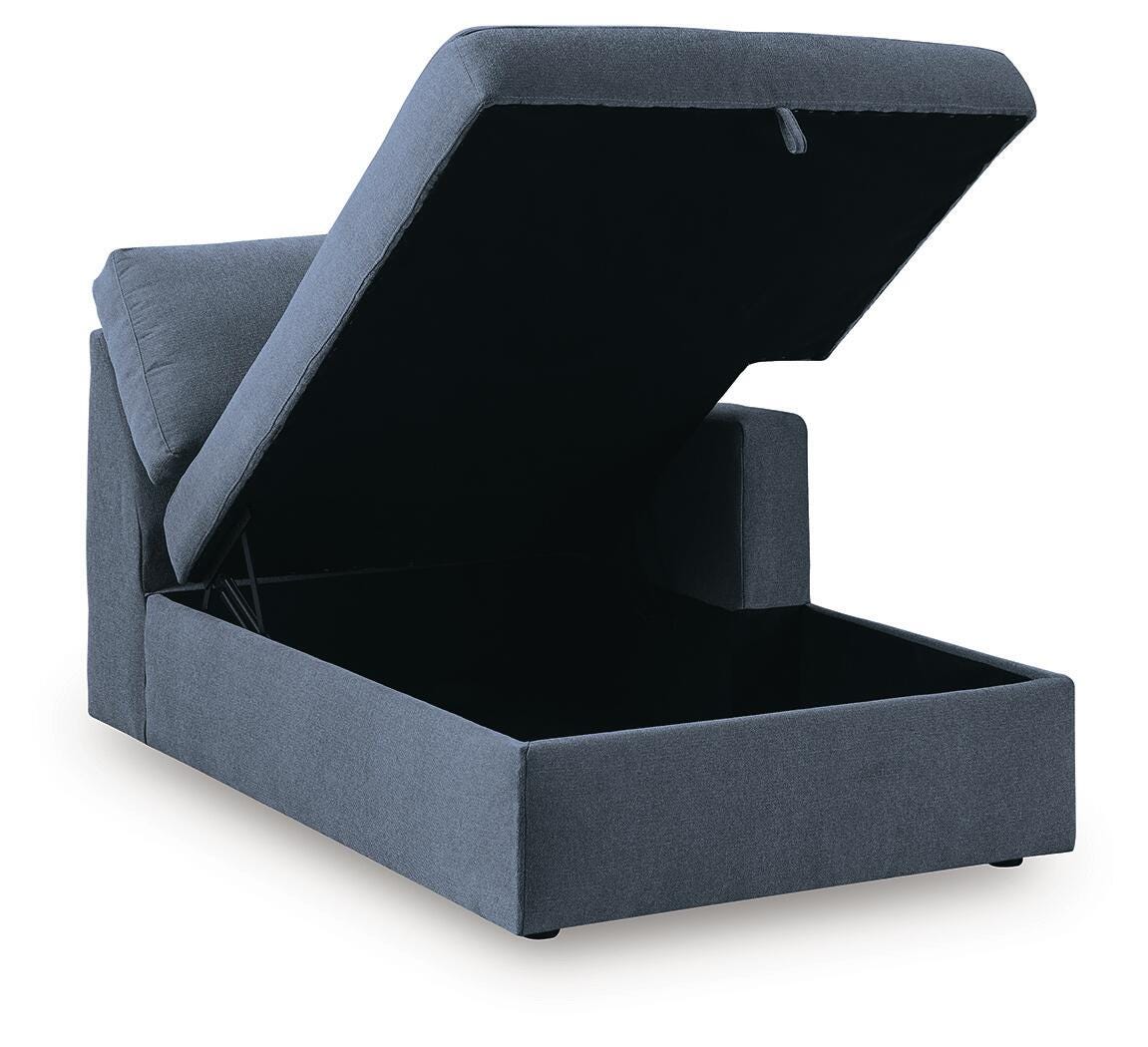 Modmax Ink Right-Arm Facing Corner Chaise with Storage from Ashley - Luna Furniture