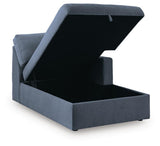 Modmax Ink Right-Arm Facing Corner Chaise with Storage from Ashley - Luna Furniture