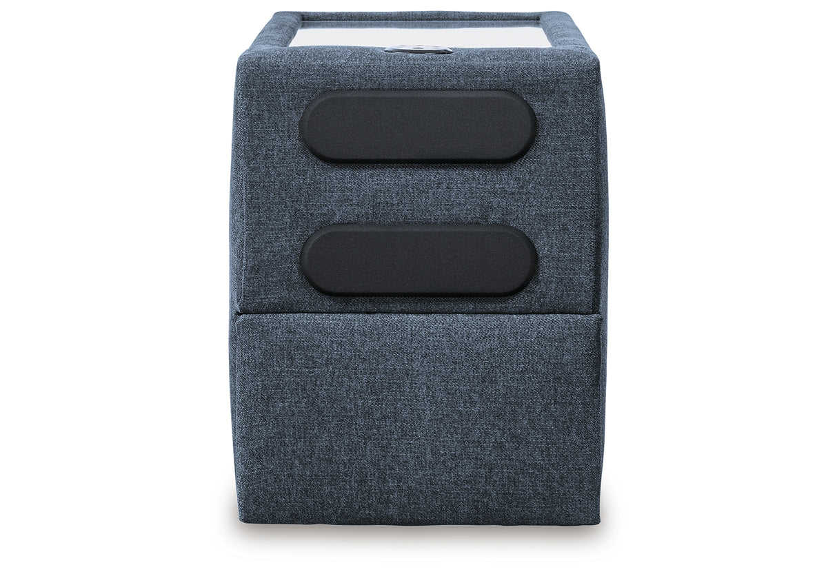 Modmax Ink 7-Piece Sectional with Audio Console from Ashley - Luna Furniture