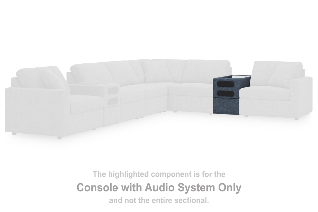 Modmax Ink Console with Audio System from Ashley Furniture - Luna Furniture