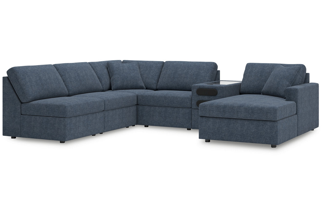 Modmax Ink 6-Piece Sectional with Chaise from Ashley - Luna Furniture