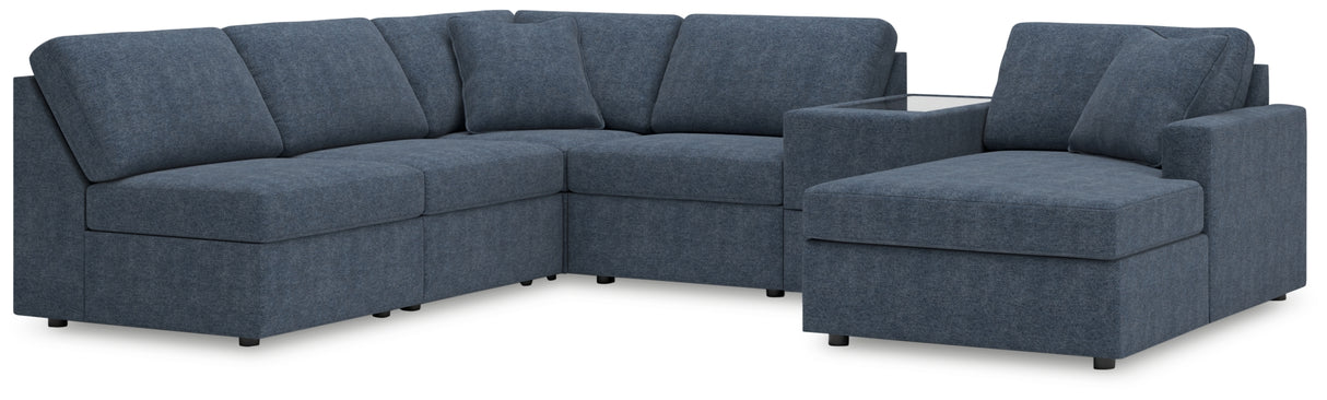 Modmax Ink 6-Piece Sectional with Chaise from Ashley Furniture - Luna Furniture