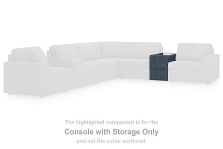 Modmax Ink Console with Storage from Ashley Furniture - Luna Furniture