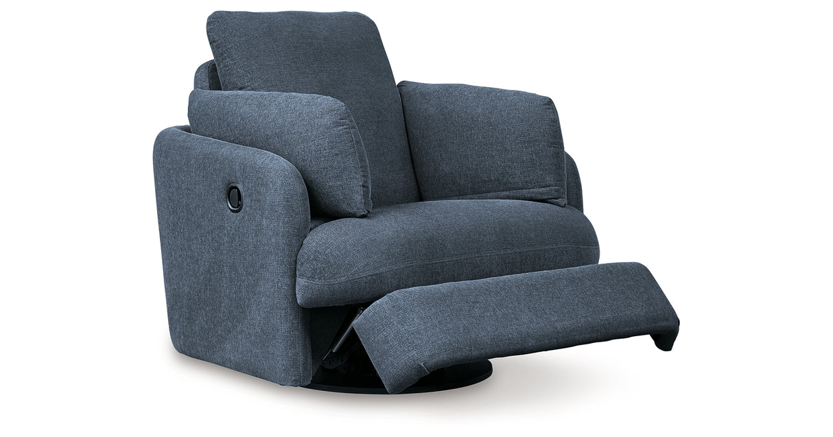 Modmax Ink 3-Piece Sectional Sofa, 2-Piece Sectional Loveseat and Swivel Glider Recliner from Ashley - Luna Furniture