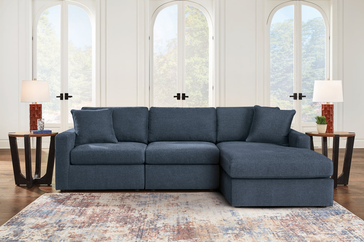 Modmax Ink 3-Piece Sectional with Chaise from Ashley Furniture - Luna Furniture