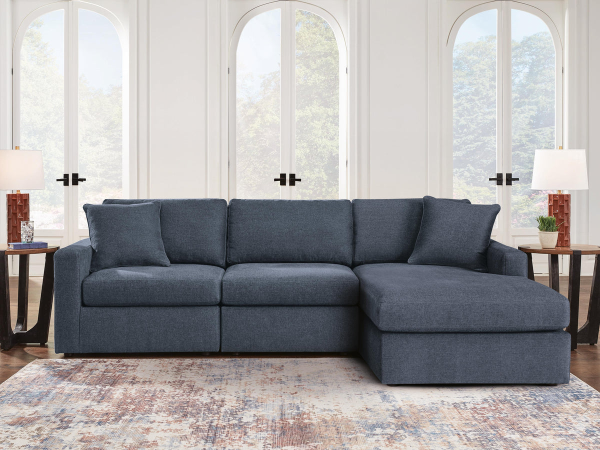 Modmax Ink 3-Piece Sectional with RAF Storage Chaise from Ashley - Luna Furniture