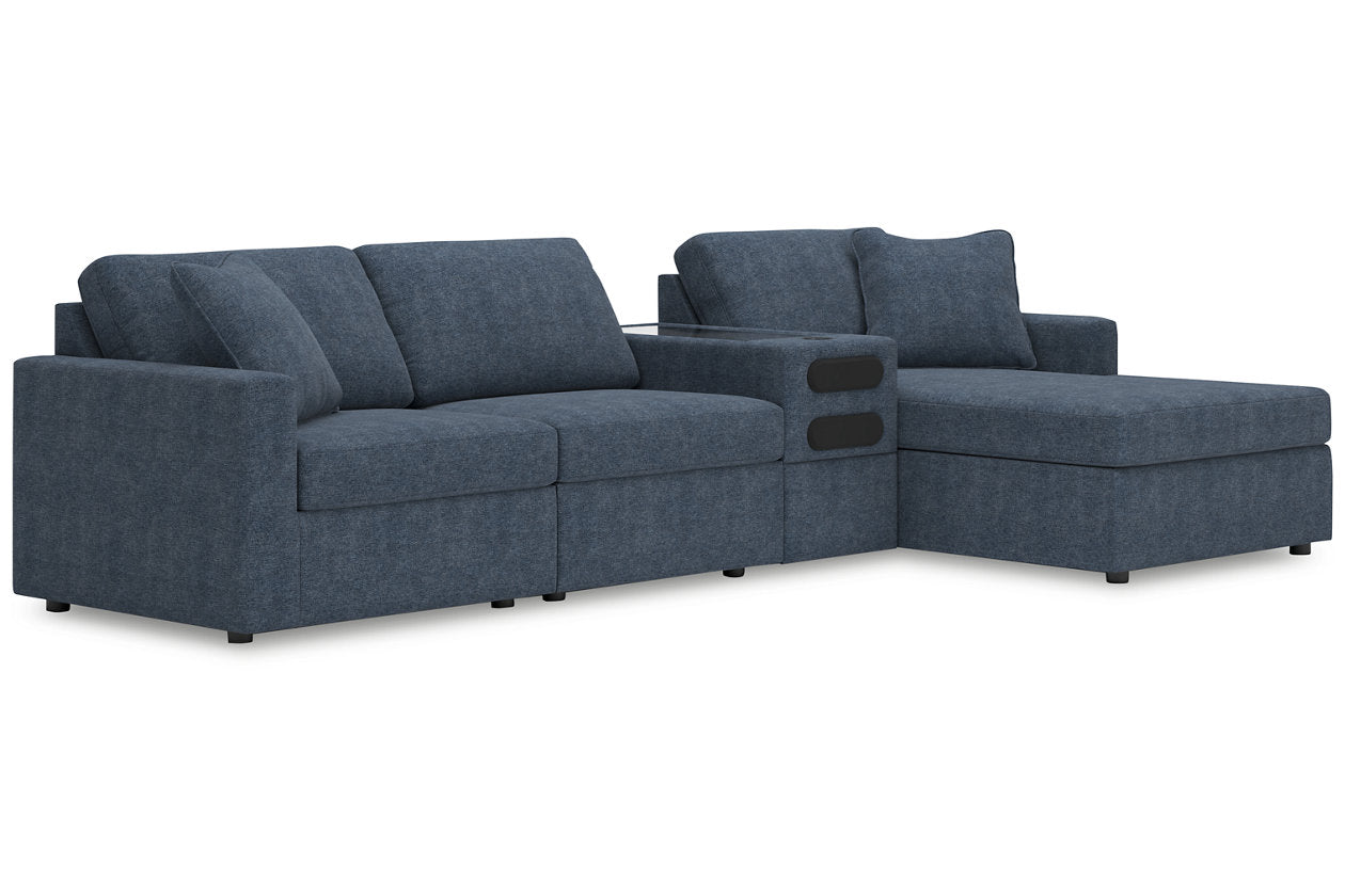 Modmax Ink 4-Piece Sectional with Chaise from Ashley - Luna Furniture