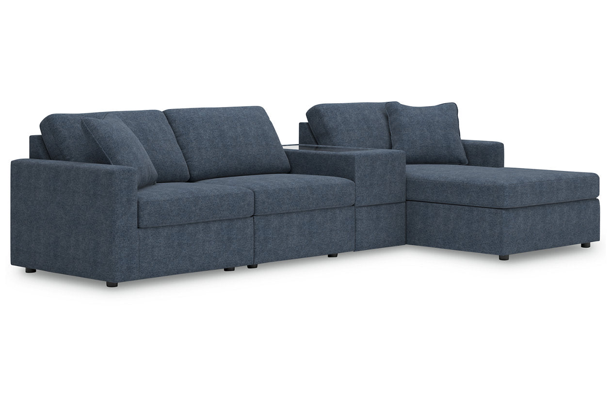Modmax Ink 4-Piece Sectional with Chaise from Ashley - Luna Furniture