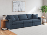 Modmax 3-Piece Sectional with Ottoman in Ink from Ashley - Luna Furniture
