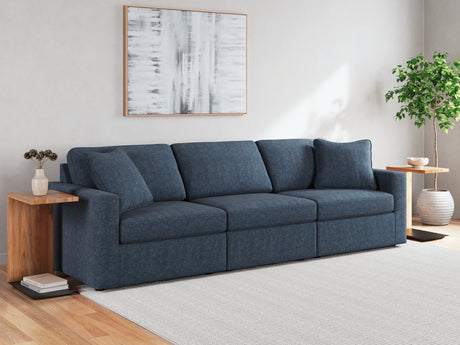 Modmax 3-Piece Sectional with Ottoman in Ink from Ashley - Luna Furniture