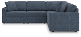 Modmax Ink 5-Piece Sectional with Recliner from Ashley - Luna Furniture