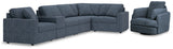 Modmax Ink 6-Piece Sectional with Recliner from Ashley - Luna Furniture