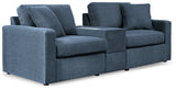 Modmax Sofa, Loveseat and Recliner in Ink from Ashley - Luna Furniture