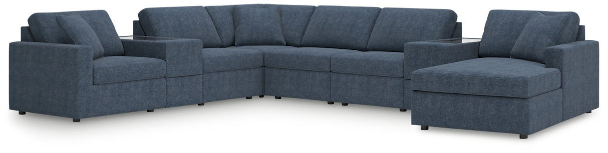 Modmax Ink 8-Piece Sectional with Chaise from Ashley Furniture - Luna Furniture